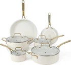 Martha Stewart Lockton Premium Non Stick Toxic Pfa Free Ceramic Interior 10 New. Price: $265.98.