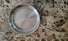 Cuisinart Qt Saute Pan 2.9L Stainless Steel 7333-24HG Induction Ready W/ Lid Used. Price: $24.50.