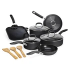 Goodful Ceramic Nonstick Pots And Pans Set Premium Coating Made Without New. Price: $151.31.