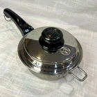 Saladmaster HS-316TI Titanium Stainless Steel 1QT Sauce Pan W/ Lid, Handle Used. Price: $200.00.
