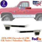 Door Handles Set Chrome Front For 1978-1991 Suburban Blazer C/k Series Truck New. Price: $70.86.