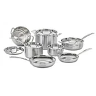 Cuisinart Multiclad Pro Tri-ply Stainless Steel 12-PC. Cookware Set (us Stock) New. Price: $202.88.