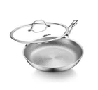 Titanium Pans For Cooking, 12 Inch Pure Hammered Pro Frying With... New. Price: $181.23.