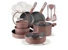 Carote 23PCS Pots Pans Set Non Stick With Detachable Handle Rouge Pink New. Price: $109.95.
