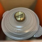 Le Creuset Cocotte Every Rice Pot 18CM Sisal Light Gold Knob Enamel Cast Iron New. Price: $267.88.