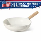 Carote 9.5 Inch Nonstick Frying Pan Induction White Granite Skillet, Fees New. Price: $15.00.