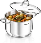 Sunhouse Stock Pot With Lid - 12 Qt Large For Cooking Pasta, Soup, Spaghetti New. Price: $68.99.