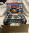 T-fal Non-stick 9 3/4" X Square Enamel Health Roaster W/ Glass Cover New. Price: $95.00.