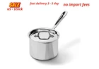 All-clad D3 Tri-ply Stainless-steel Saucepan 2-QT. New. Price: $107.50.