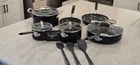 Greenpan Bobby Flay 13PC Nonstick Cookware, Pfas-free, Induction, Black New. Price: $254.32.