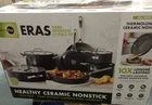 Greenpan Eras Ceramic Non-stick Cookware Set 11-PIECE -slate New:. Price: $180.00.