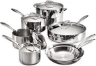 Tramontina 80116/249DS Gourmet Stainless Steel Induction-ready Tri-ply Clad Used. Price: $274.99.