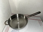 Great Jones 10 Skillet Saut Pan Stainless Steel No Lid Induction Ready Used. Price: $69.99.