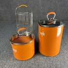 Kuhn Rikon 4TH Burner Pot Asparagus/vegetable Steamer W/ Basket - 2 Lot Used. Price: $29.89.