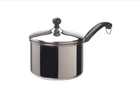 Farberware Classic Series 3 Qt. Stainless Steel Nonstick Sauce Pan With Lid Nwt New. Price: $13.20.