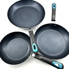 3 Piece Nonstick Frying Pan Induction Bottom 8" 9.5" 11 Inch Utopia Dented Rim New. Price: $28.34.