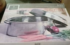 Gibson Home 16 Inch, Stainless Steel Roaster With Lid And Rack. Super Nib New. Price: $54.99.