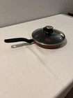 T-fal Nonstick Dishwasher Safe Cookware Lid Fry Pan, 10-INCH, Red Used. Price: $29.99.