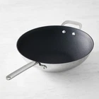Scanpan Tss+ Stainless-steel Nonstick Wok, 12.5", Ships From Usa New. Price: $189.85.