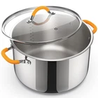 Ciwete 11 Quart Stainless Steel Stock Pot New. Price: $89.99.