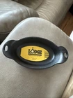 Lodge Hmsov Heat Enhanced And Seasoned Cast Iron Oval Mini Server, 9-OUNCE, New. Price: $24.99.