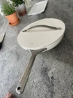 Caraway Nonstick Ceramic Saut Pan With Lid (4.5 Qt, 11.8") New. Price: $99.00.