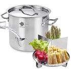 Arc Stainless Steel Tamale Steamer Pot W/easy-fill 20QT, Mirror Satin New. Price: $112.56.
