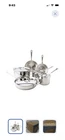 All-clad D3 Stainless-steel 10-PIECE Cookware Set Cmff 8400000961 New. Price: $700.00.