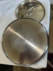 Masterclad Pro Series TI-3 Nonstick Stainless 7.8 Qt Stockpot With Lid MC008BNS New. Price: $69.99.