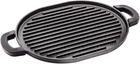 Non-stick Cast Iron Grill With Stay-cool Handles Oven & Stovetop Safe New. Price: $87.99.