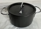 Calphalon Dutch Oven Stock Pot Aluminum 3.5 Qt Commercial 8703-1/2 #328 Used. Price: $39.99.