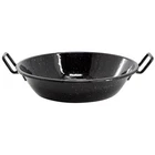 Oster Castillo 9.5 Inch Enameled Steel Paella Pan Speckled Black New. Price: $59.16.