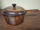 Vintage Corningware Vision 1.5L Amber With Lid Used. Price: $20.00.