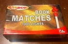Brand New Box Of Goodco Kitchen Matches 50 Matchbooks - 1000 Lights. Price: $8.04.
