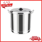 Vasconia Aluminum Steamer Pot, Heavy Duty Tamale Cooker, Tray & Lid, 27.5 Qt New. Price: $33.99.