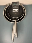 Lolykitch 8-10-12 Inch Hybrid Tri-ply Stainless Steel Non-stick Frying Pan Se... New. Price: $70.00.