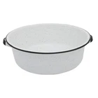 Granite Ware Porcelain Enamel Dish Pan 15 Qt Black/white New. Price: $44.10.