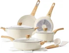 14 Piece Ceramic Cookware Set Pots Pans Non Stick Induction Pfoa Ptfe Pfas Free New. Price: $109.17.