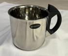 Schulte-ufer Simmertopf Double Walled Whistling Milk Pot Stainless *mint* Used. Price: $75.00.