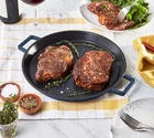 Geoffrey Zakarian 13" All-purpose Cast-iron Pan New. Price: $64.99.