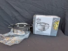 All Clad Purpose Stainless Steel Steamer With Lid - Double Handled New. Price: $65.89.
