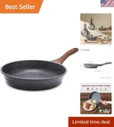 8-INCH Nonstick Skillet With Swiss Granite Coating Dishwasher Safe New. Price: $55.99.