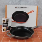 Creuset Signature Cast Iron 9 Inch Skillet, Oyster - New. Price: $169.95.