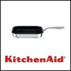 Kitchenaid Professional Stainless Steel 10" X Square Griddle Pan New Nib. Price: $125.00.