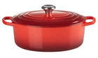 Le Creuset Signature Cocotte Oval 27CM Cherry Red Cast Iron Dutch Oven Japan New. Price: $471.50.