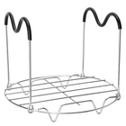 Steamer Rack Trivet With Heat Resistant Silicone Handles Compatible Inst... New. Price: $15.05.