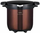 Thermos Shuttle Chef KBG-4500 Cbw Clear Brown 4.5L Vacuum Insulation Cooker New. Price: $161.35.