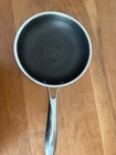 Hexclad Hybrid Stainless Steel Non-stick 8 Inch Frying Pan Lid Used. Price: $32.00.