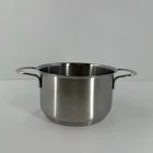 Kitchengear Chantal 2 Qt Stainless Steel Soup Pot Double Handle Dishwasher Safe Used. Price: $26.24.