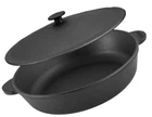 10" Brizoll Cast Iron Deep Pan Skillet With Lid Brazier Braiser 2.8 Qt New. Price: $69.95.
